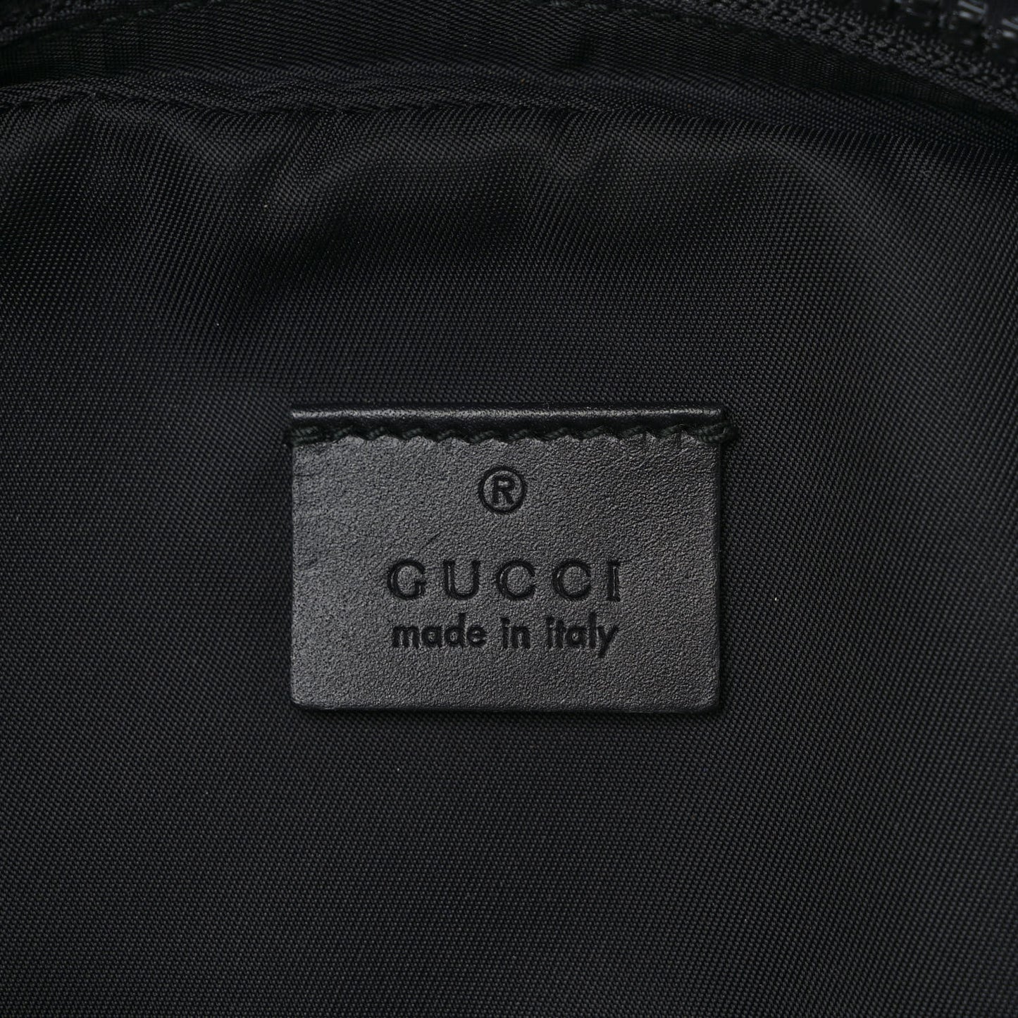 Techno Canvas Web Band Belt Bag Black