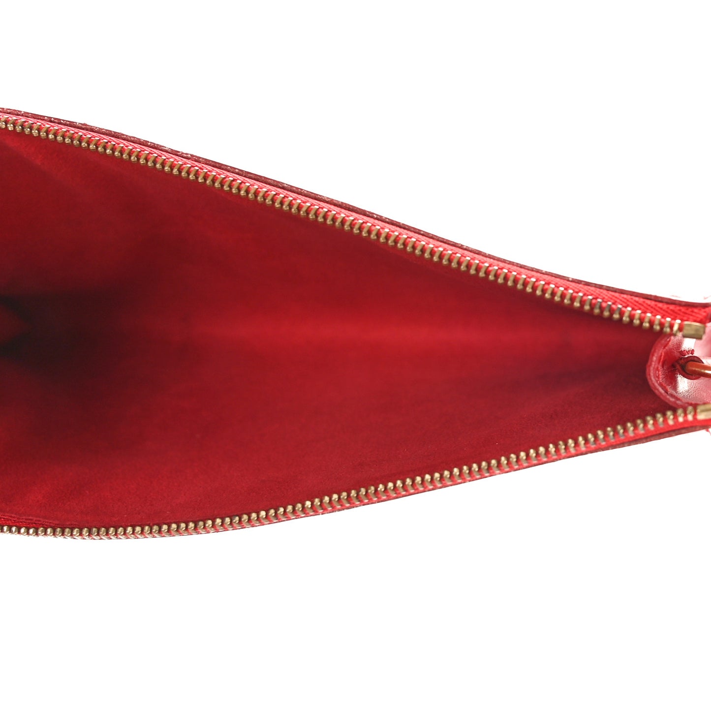 Epi Pochette Accessories 24 Castillan Red