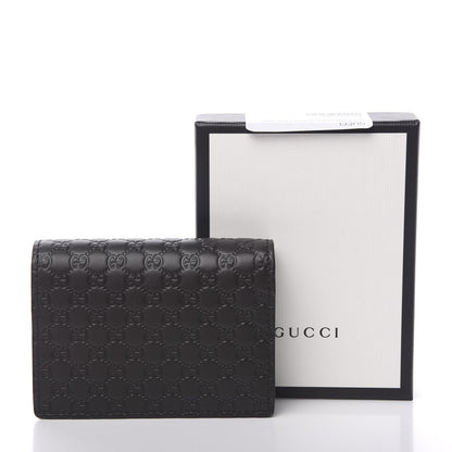 Gucci Microguccissima Card Case Wallet Testa di Moro 7 of 7