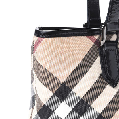 Burberry Supernova Check Regent Tote Black 14 of 17