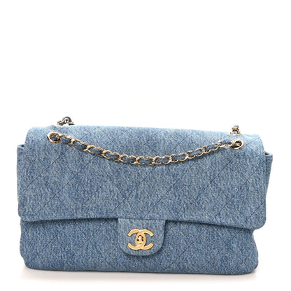 Chanel Denim Small Souplissimo Maxi Flap  Blue 1 of 10