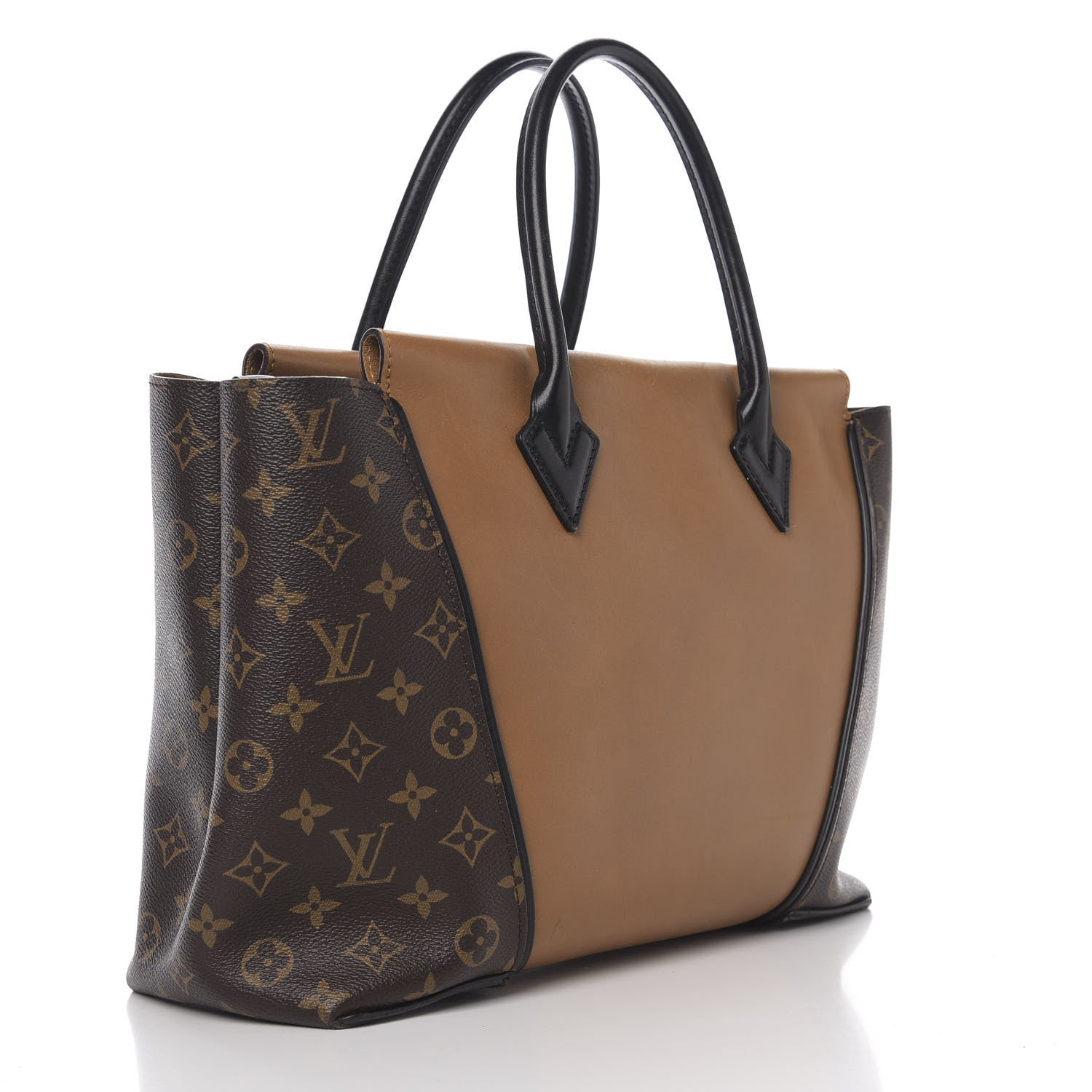 Louis Vuitton Monogram Cuir Orfevre Tote W PM Noisette 2 of 10