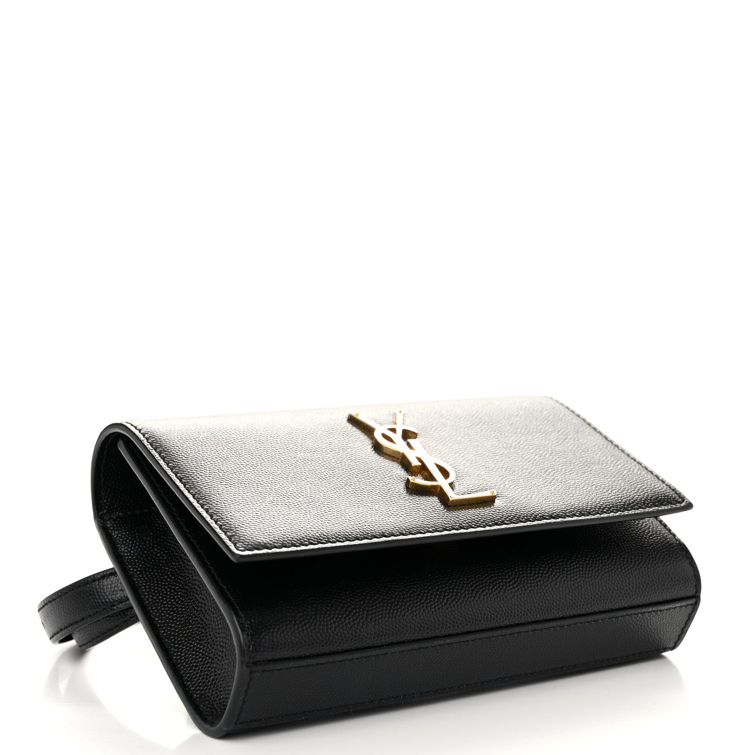 Saint Laurent Grain De Poudre Monogram Kate Belt Bag Black 4 of 10