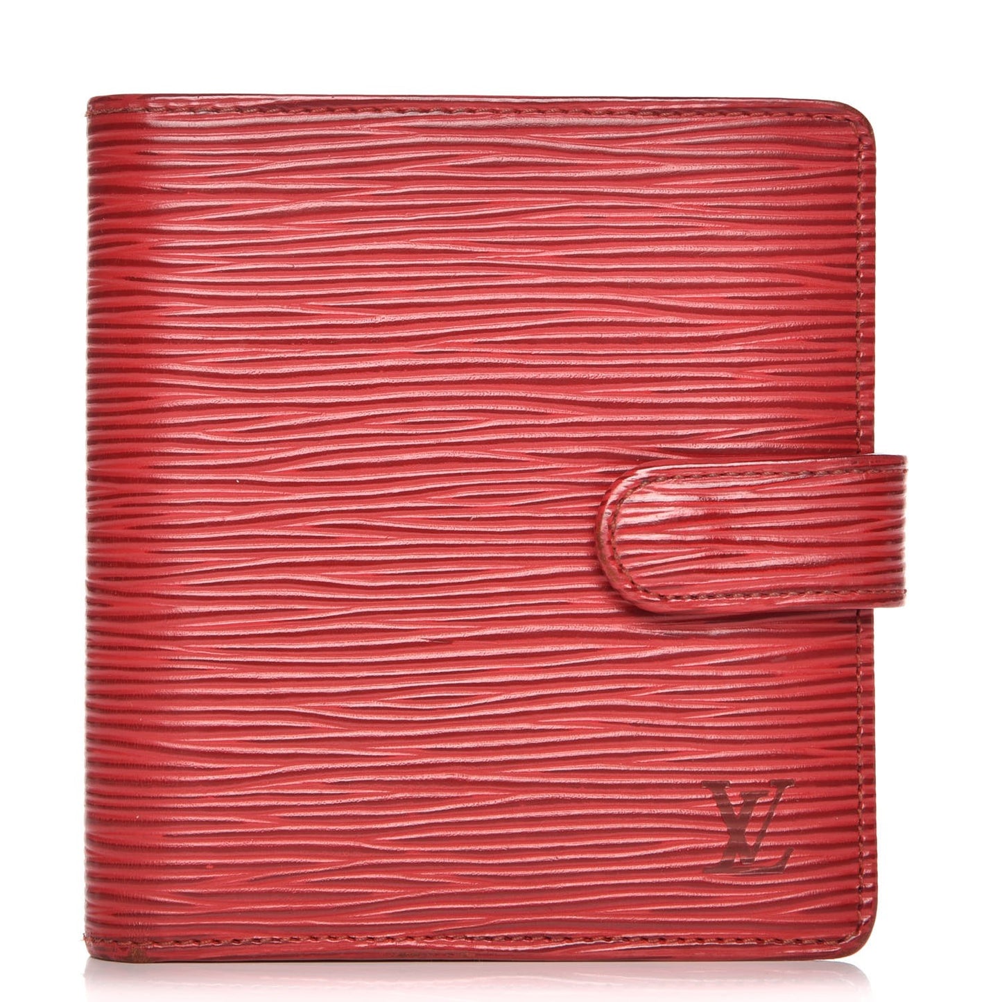 Epi Porte-Billets Compact Wallet Red