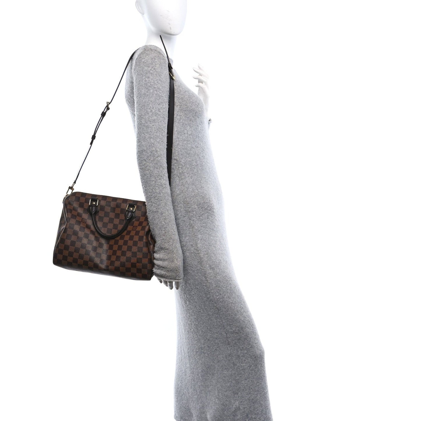 Damier Ebene Speedy Bandouliere 30