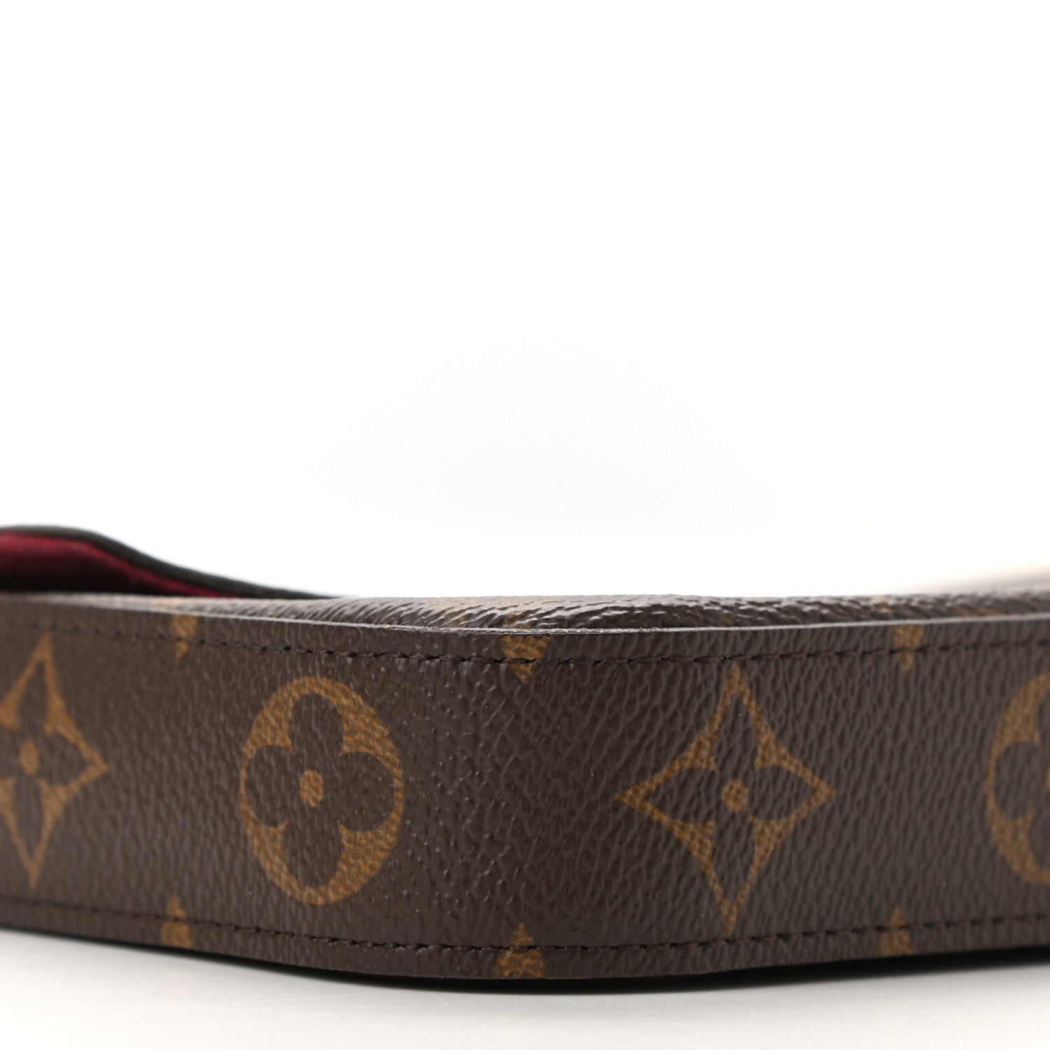 Louis Vuitton Monogram Pochette Felicie Chain Wallet Fuchsia 11 of 13