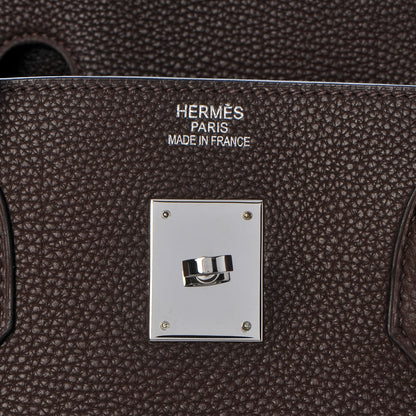 Hermes Togo Birkin 40 Chocolate 13 of 29