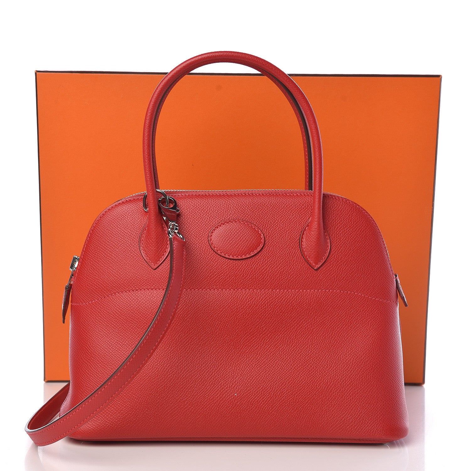 Hermes Epsom Bolide 27 Rouge Casaque 10 of 10