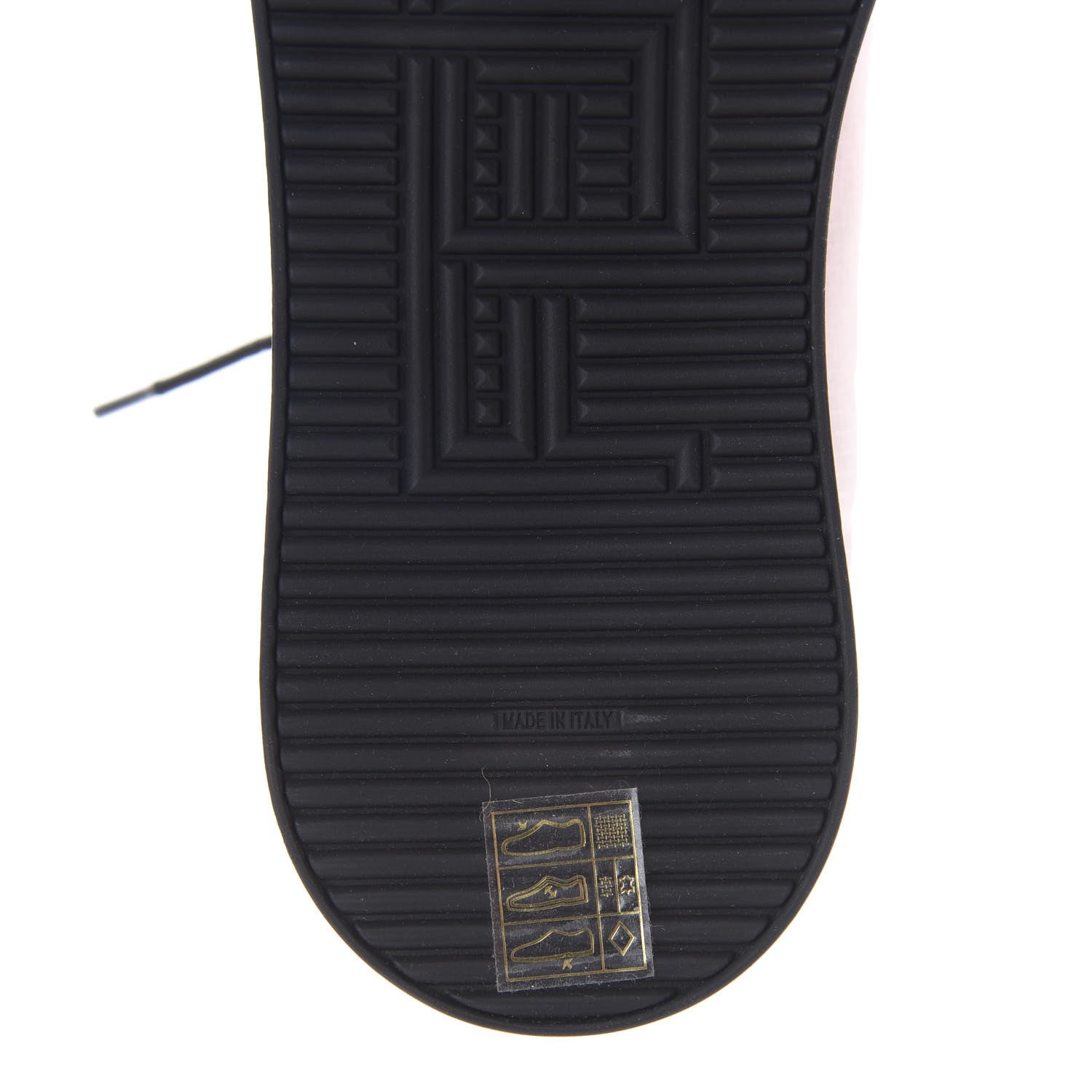 Fendi Nylon FFreedom Sneakers 39 White Rosa 8 of 9