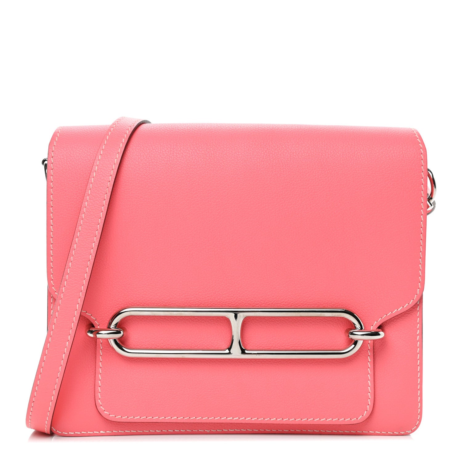 Hermes Evercolor Sac Roulis 23 Rose Azalee 1 of 4