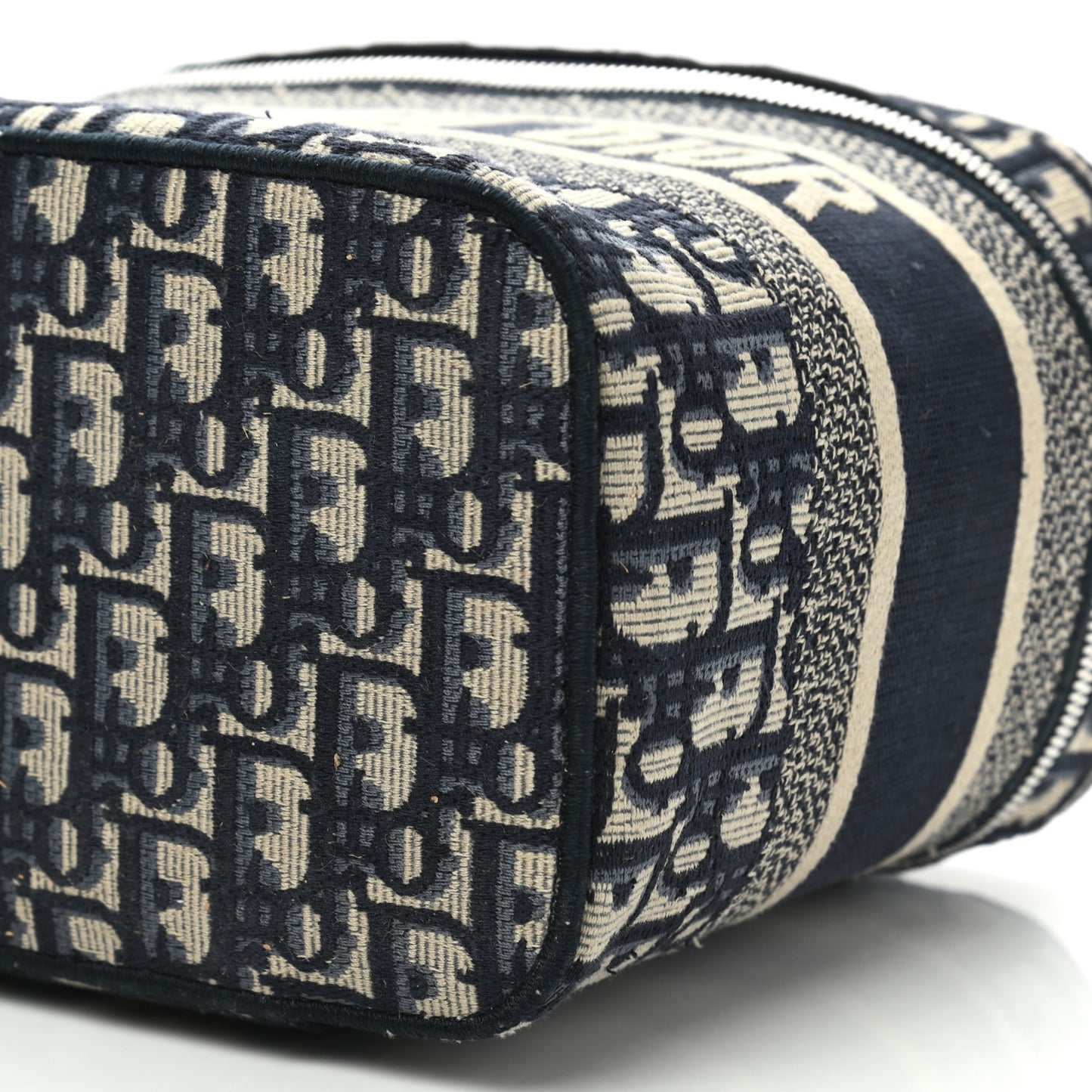 Oblique Diortravel Vanity Case Blue