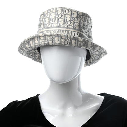 Christian Dior Oblique Bucket Hat 58 Grey 2 of 9