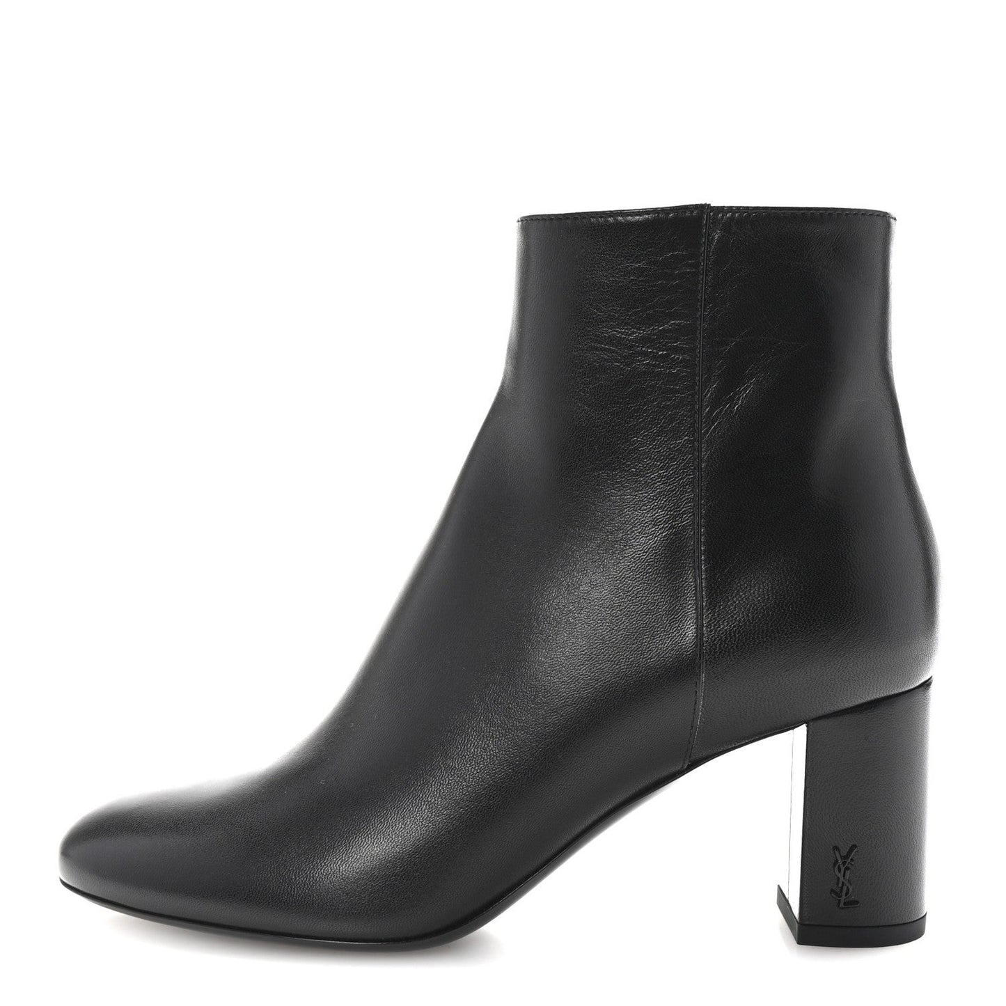 Nappa Vendome Loulou Ankle Zip Boot 36.5 Black