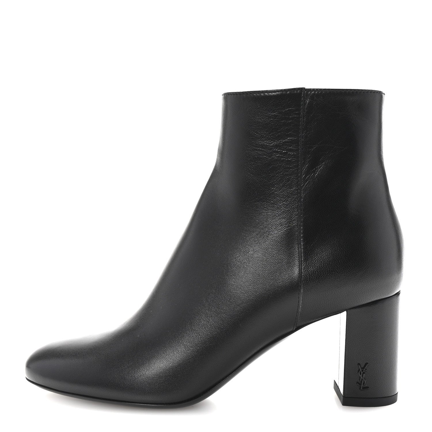 Saint Laurent Nappa Vendome Loulou Ankle Zip Boot 36.5 Black 1 of 7