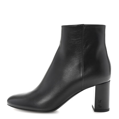 Saint Laurent Nappa Vendome Loulou Ankle Zip Boot 36.5 Black 1 of 7