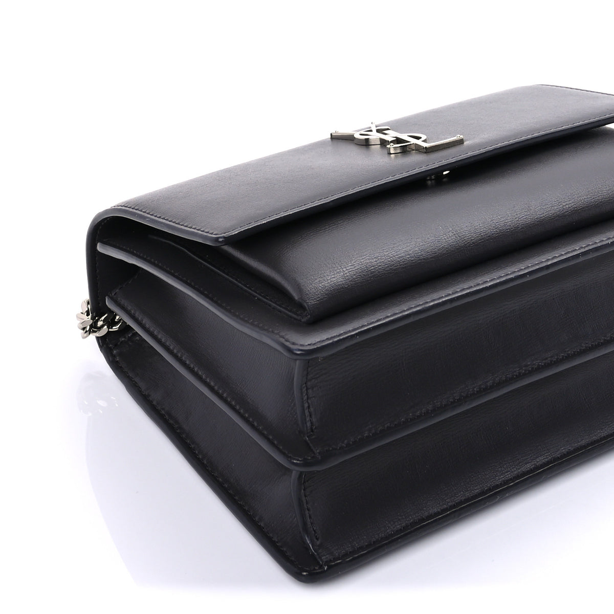 Calfskin Medium Monogram Sunset Fog