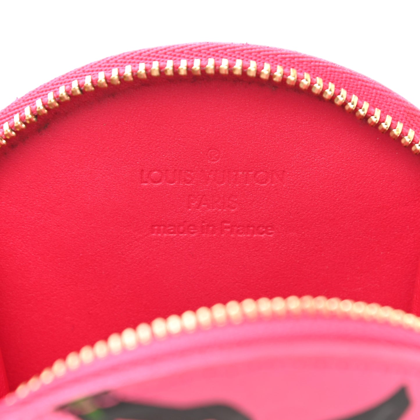 Vernis Roses Chapeau Coin Purse Rose Pop