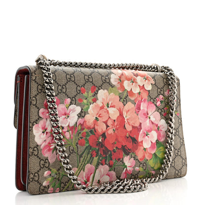 Gucci GG Supreme Monogram Blooms Small Dionysus Shoulder Bag Beige Multicolor Dry Rose 3 of 7