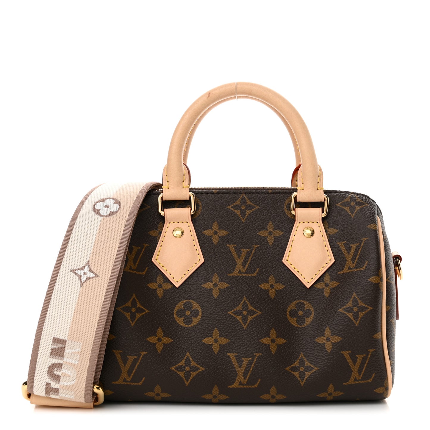 Monogram Speedy Bandouliere 20 Beige