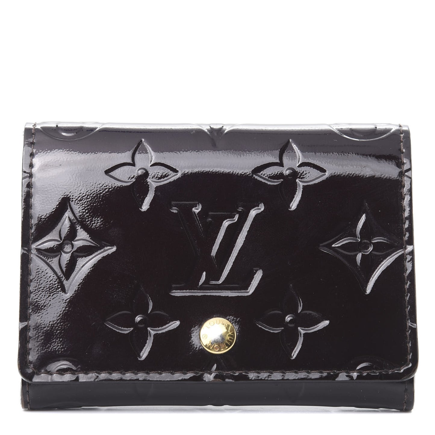 Vernis Business Card Holder Amarante