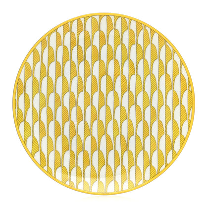 Hermes Porcelain Soleil d'Hermes Dessert Plate N°2 1 of 7