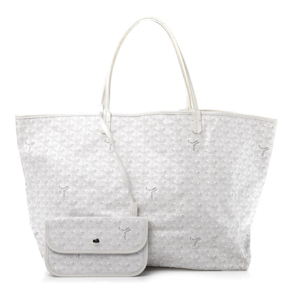 Goyard Goyardine Saint Louis GM White 1 of 14