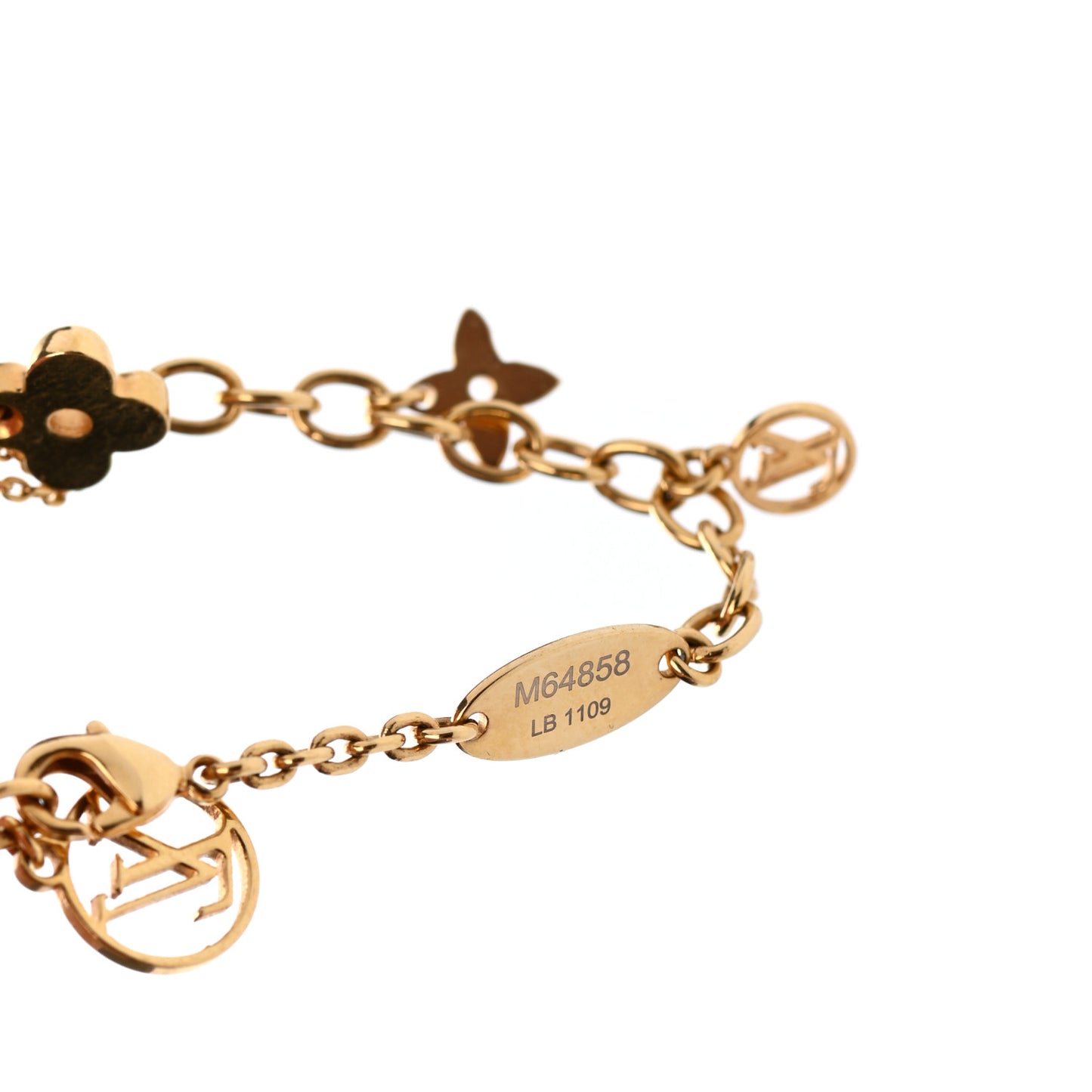 Metal Monogram Blooming Supple Bracelet