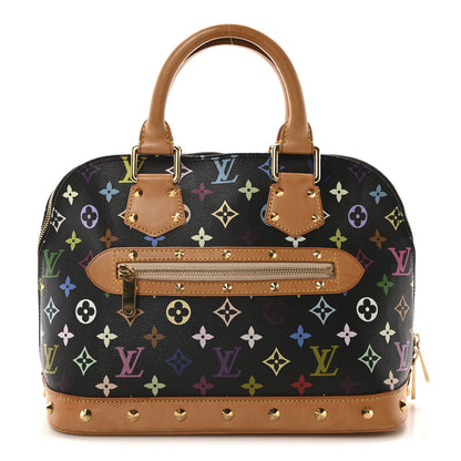 Louis Vuitton Monogram Multicolor Alma Black 1 of 9