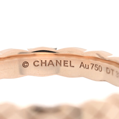 Chanel 18K Beige Gold Mini Coco Crush Ring 54 6.75 4 of 5