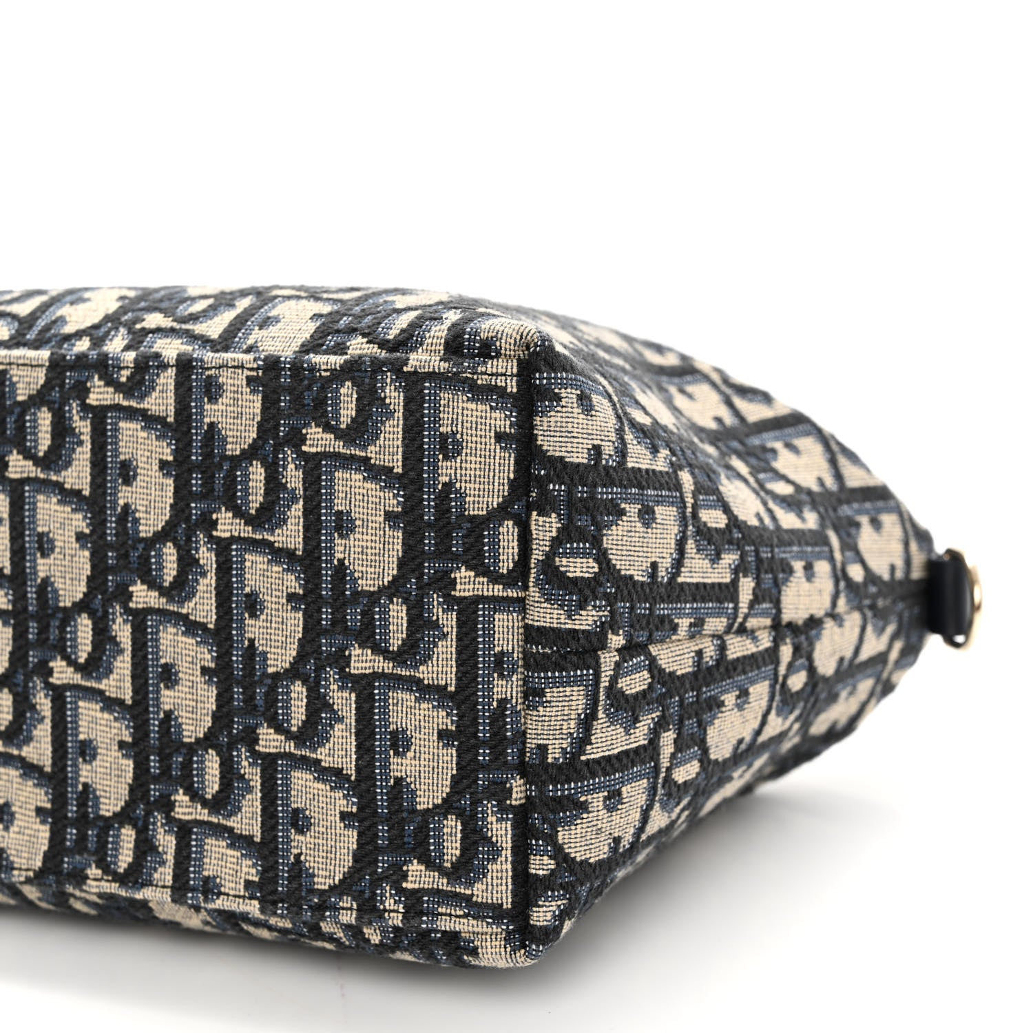 Christian Dior Oblique Medium Diortravel Nomad Pouch Blue 10 of 10