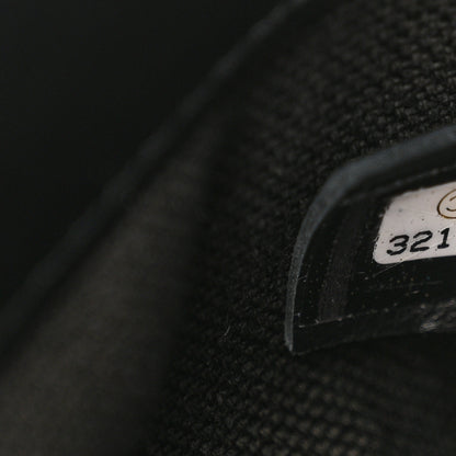 Chanel Calfskin Quilted CC Uniform Flap Belt Bag Black 7 of 11