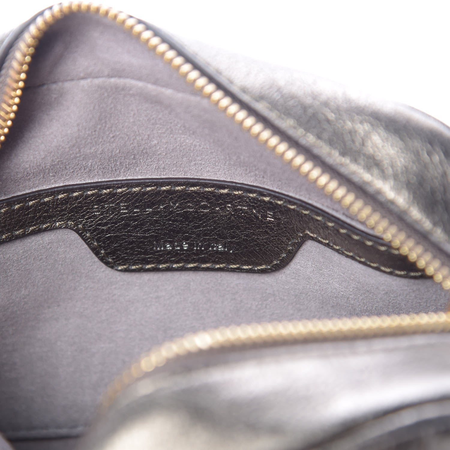 Stella McCartney Metallic Alter Nappa Star Patch Shoulder Bag Gold 6 of 10