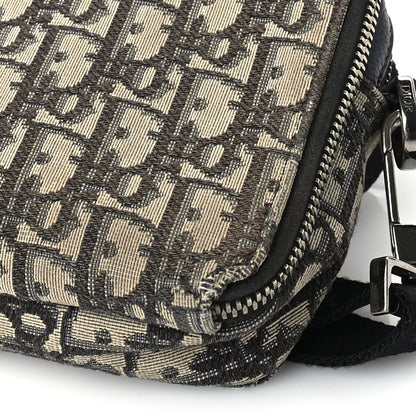 Christian Dior Oblique Canvas Crossbody Charcoal 8 of 8