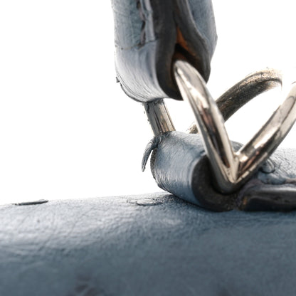 Hermes Ostrich Kelly Sellier 28 Bleu Roi 11 of 14