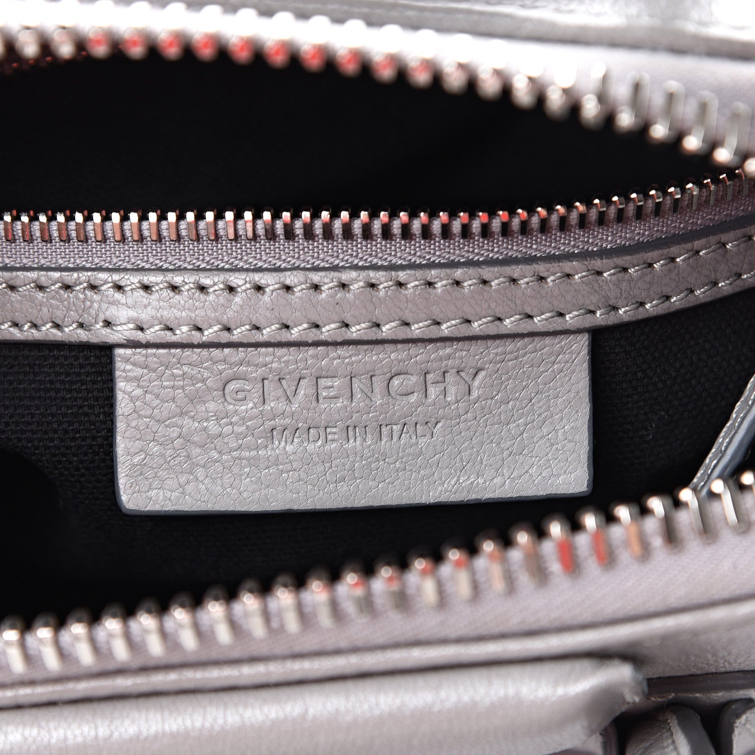 Givenchy Sugar Goatskin Mini Antigona Pearl Grey 5 of 15