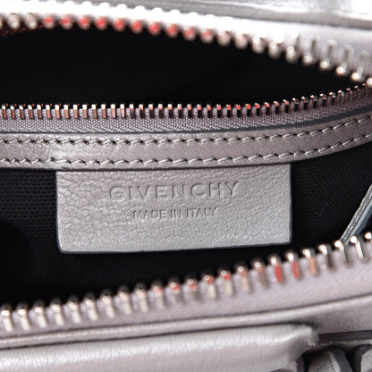 Givenchy Sugar Goatskin Mini Antigona Pearl Grey 5 of 15