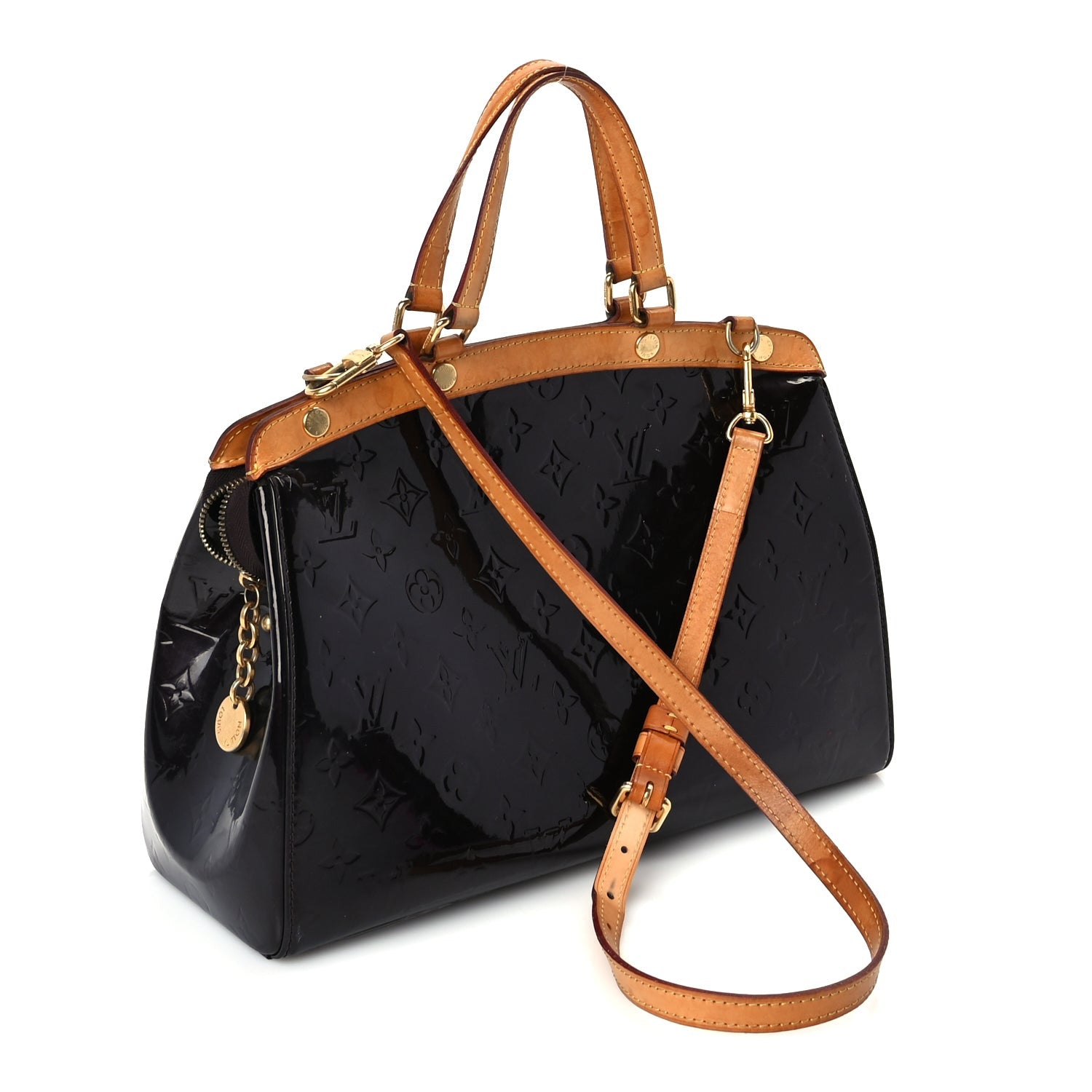 Louis Vuitton Vernis Brea MM Amarante 2 of 8