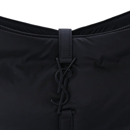 Saint Laurent Econyl Nylon Le 5 A 7 Hobo Black 6 of 8
