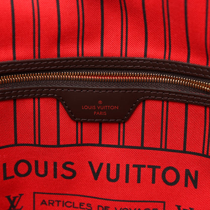 Louis Vuitton Damier Ebene Neo Neverfull MM 6 of 15