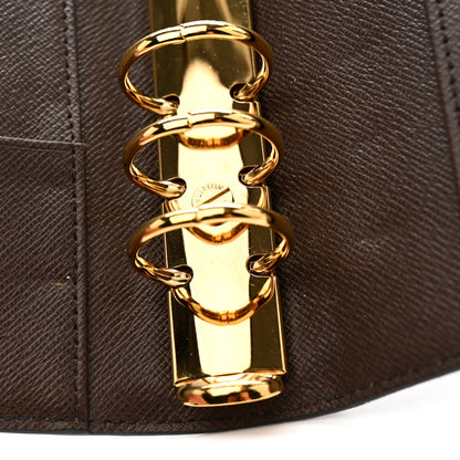 Louis Vuitton Damier Ebene Medium Ring Agenda Cover 9 of 9