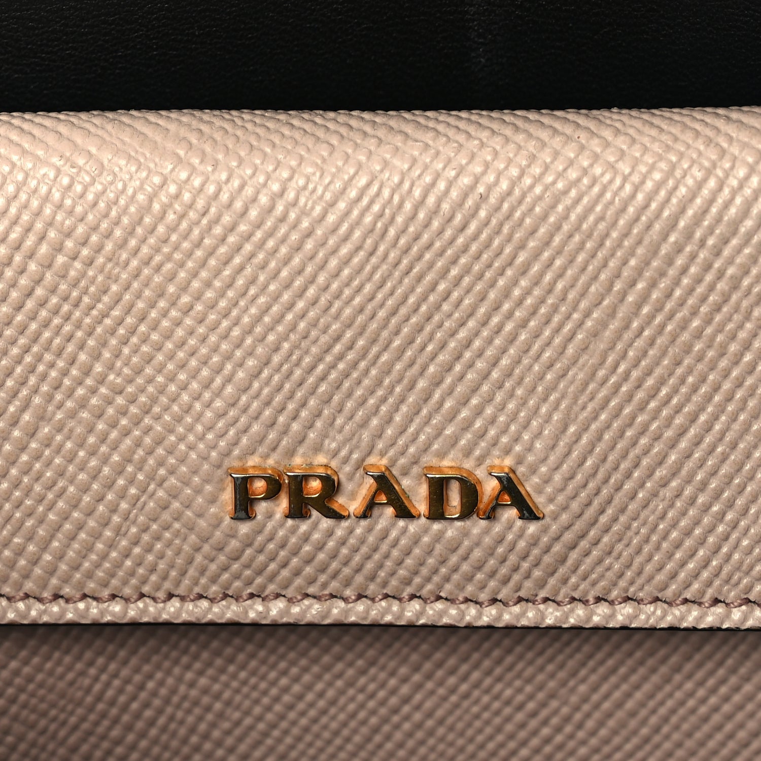 Prada Saffiano Cuir Medium Double Bag Cammeo Black 5 of 8