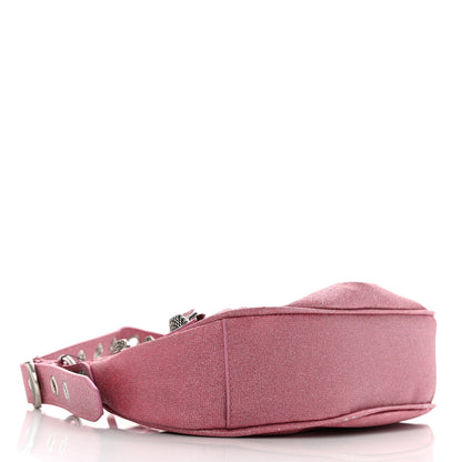 Balenciaga Sparkling Fabric Le Cagole Shoulder Bag XS Sweet Pink 5 of 11