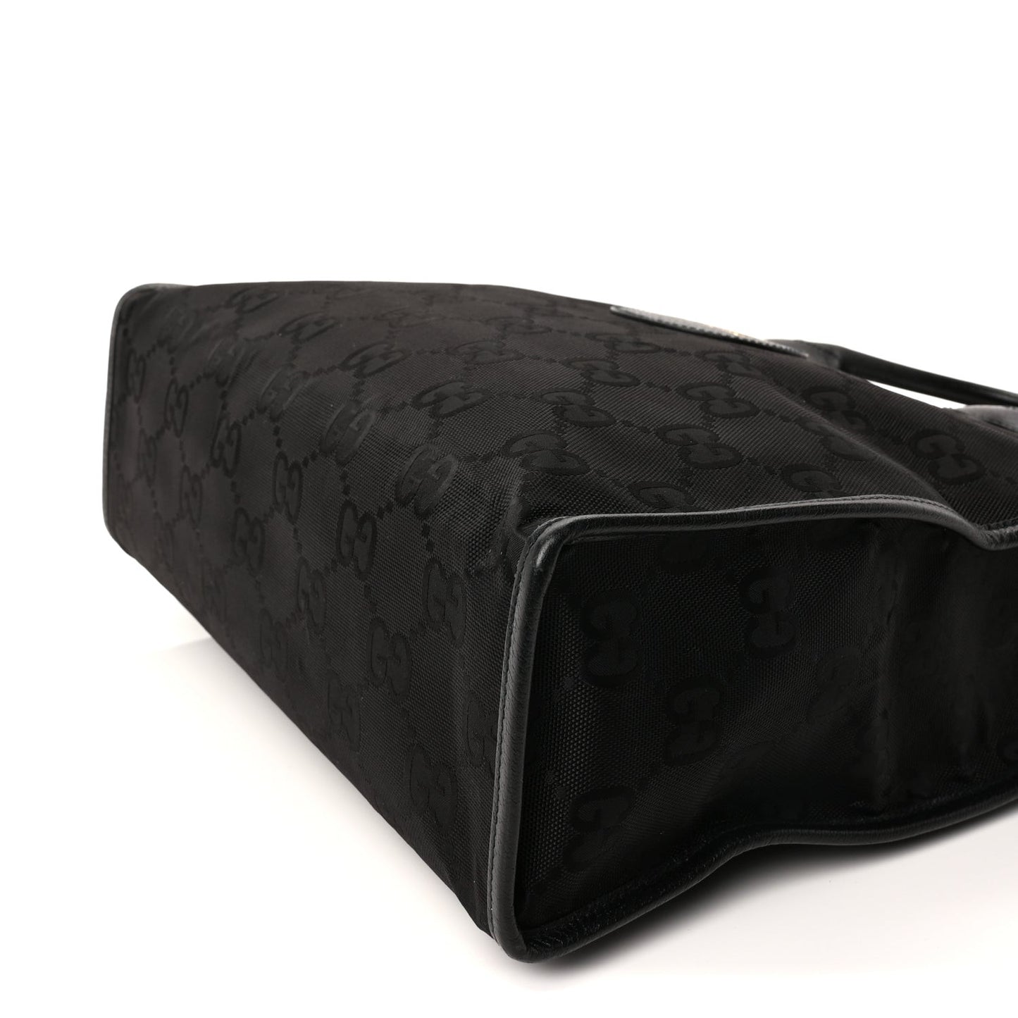 Econyl Nylon Monogram Off The Grid Long Tote Bag Black
