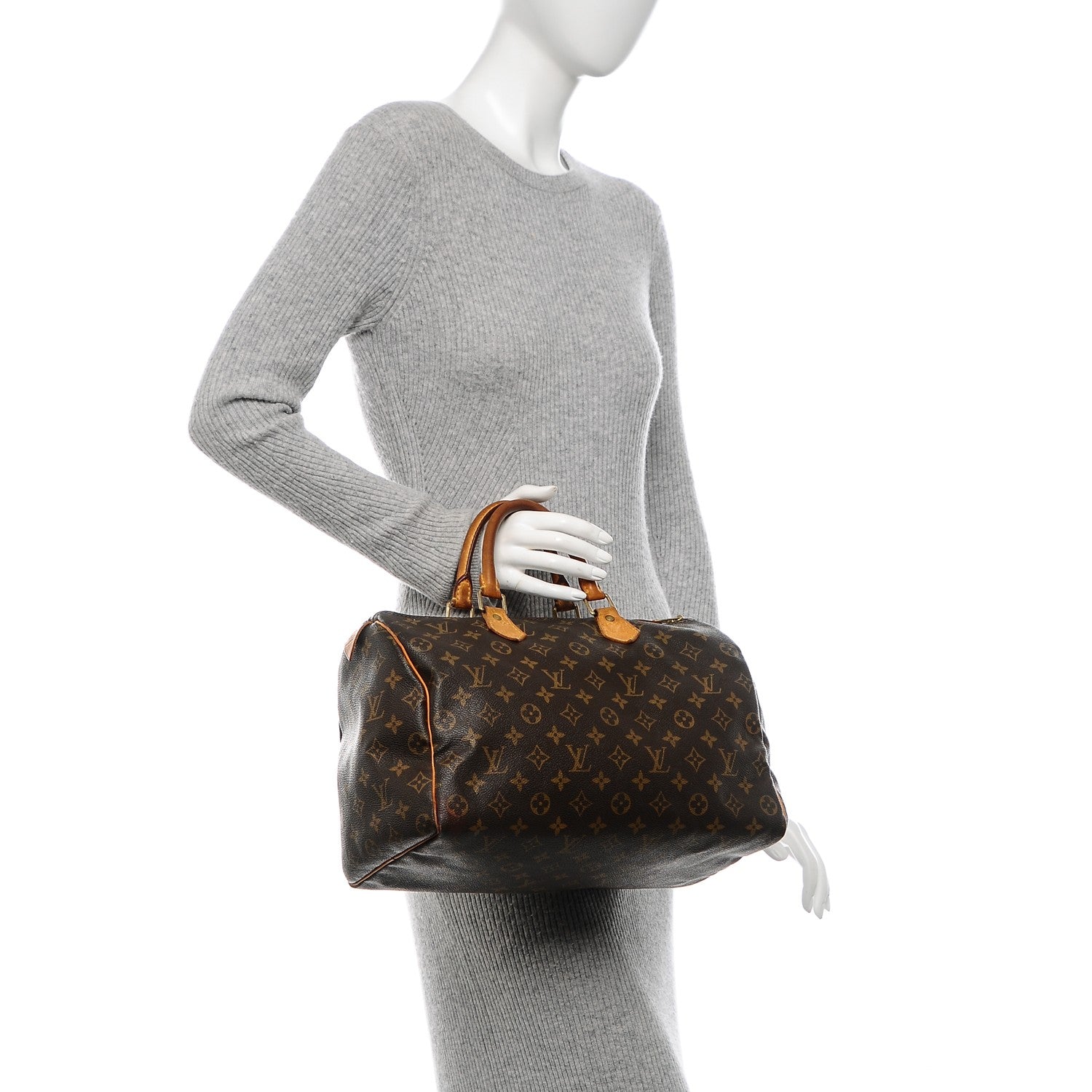 Louis Vuitton Monogram Speedy 35 2 of 13