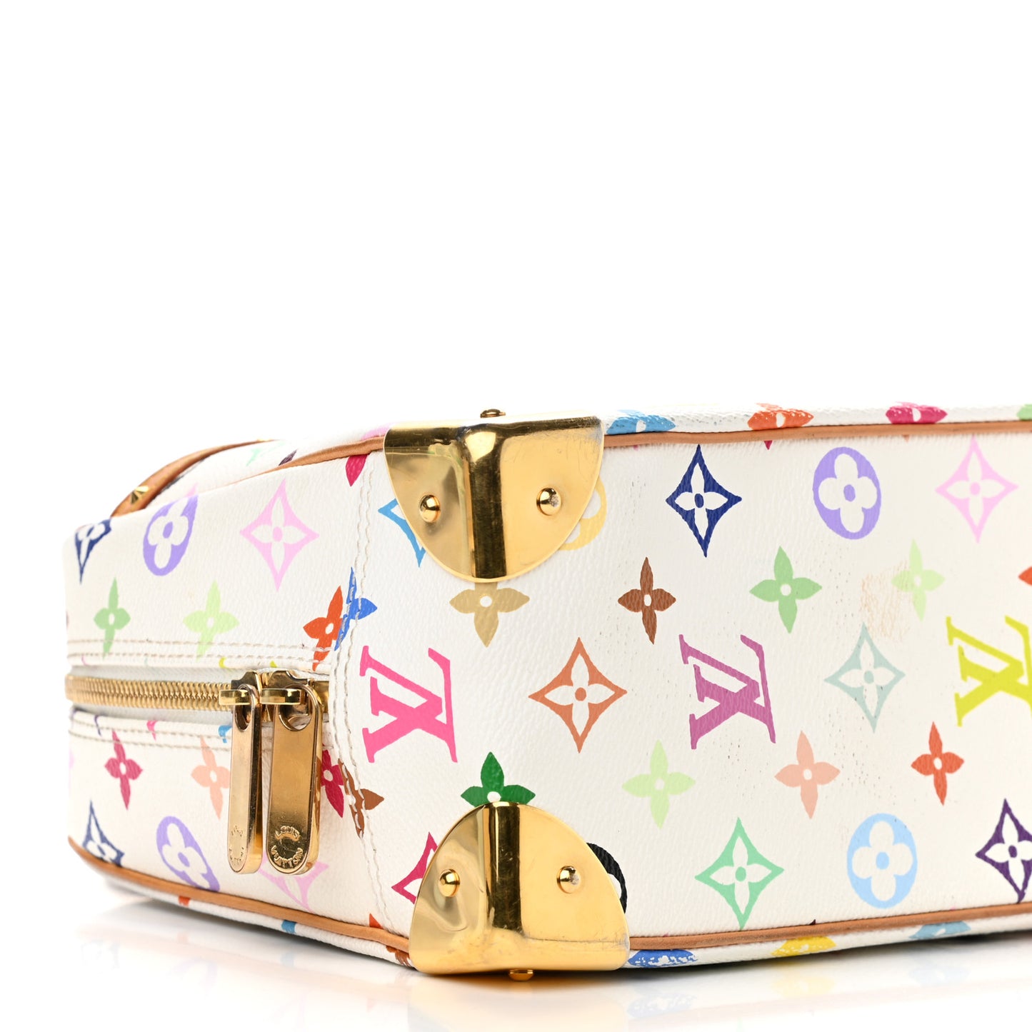 Monogram Multicolor Trouville White
