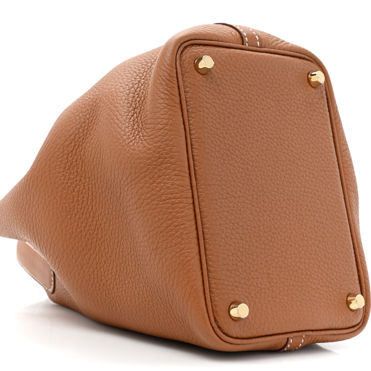 Taurillon Clemence Picotin Lock 18 PM Gold