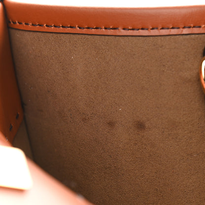 Fendi Vitello King Plexiglass Large Fendi Sunshine Shopper Tote Cuoio 8 of 11