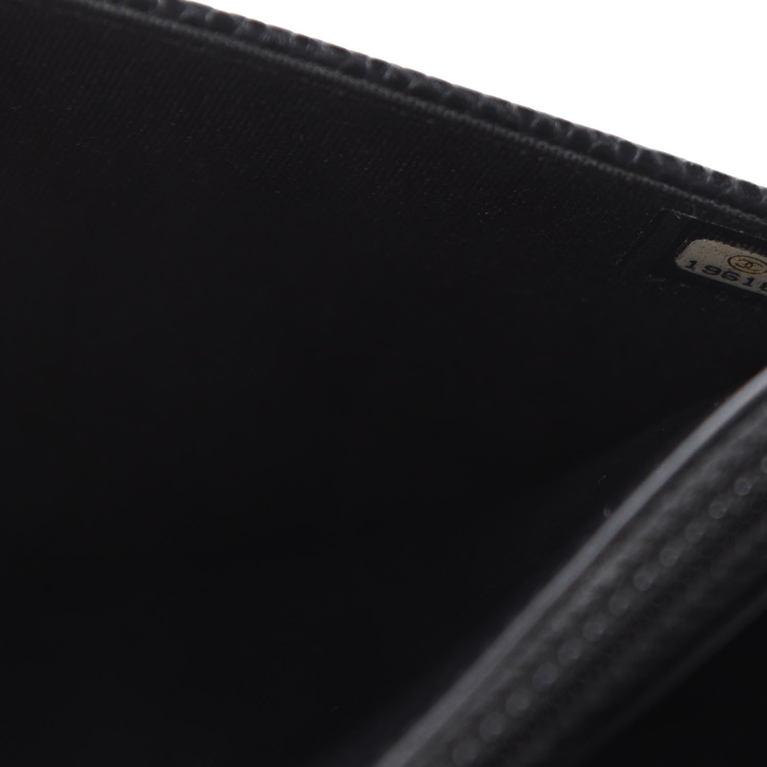 Chanel Caviar Timeless CC Wallet On Chain WOC Black 10 of 11