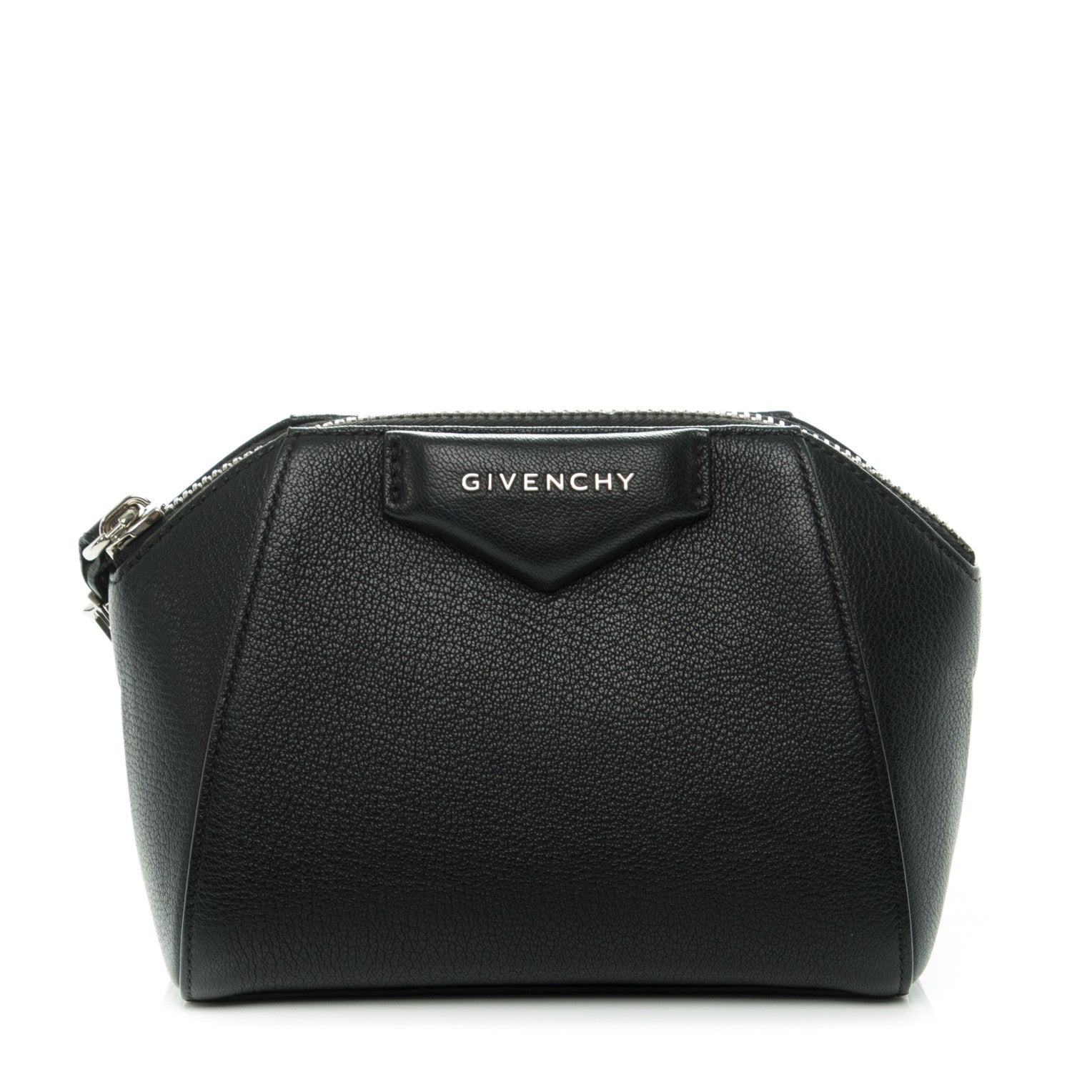 Givenchy Sugar Goatskin Small Antigona Beauty Wristlet Black 1 of 7