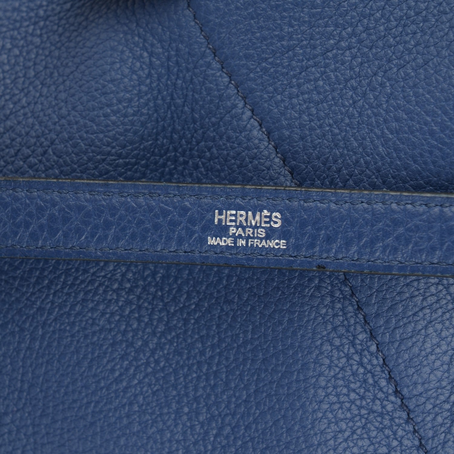 Hermes Taurillon Clemence Bolide 35 Bleu Saphir 13 of 15